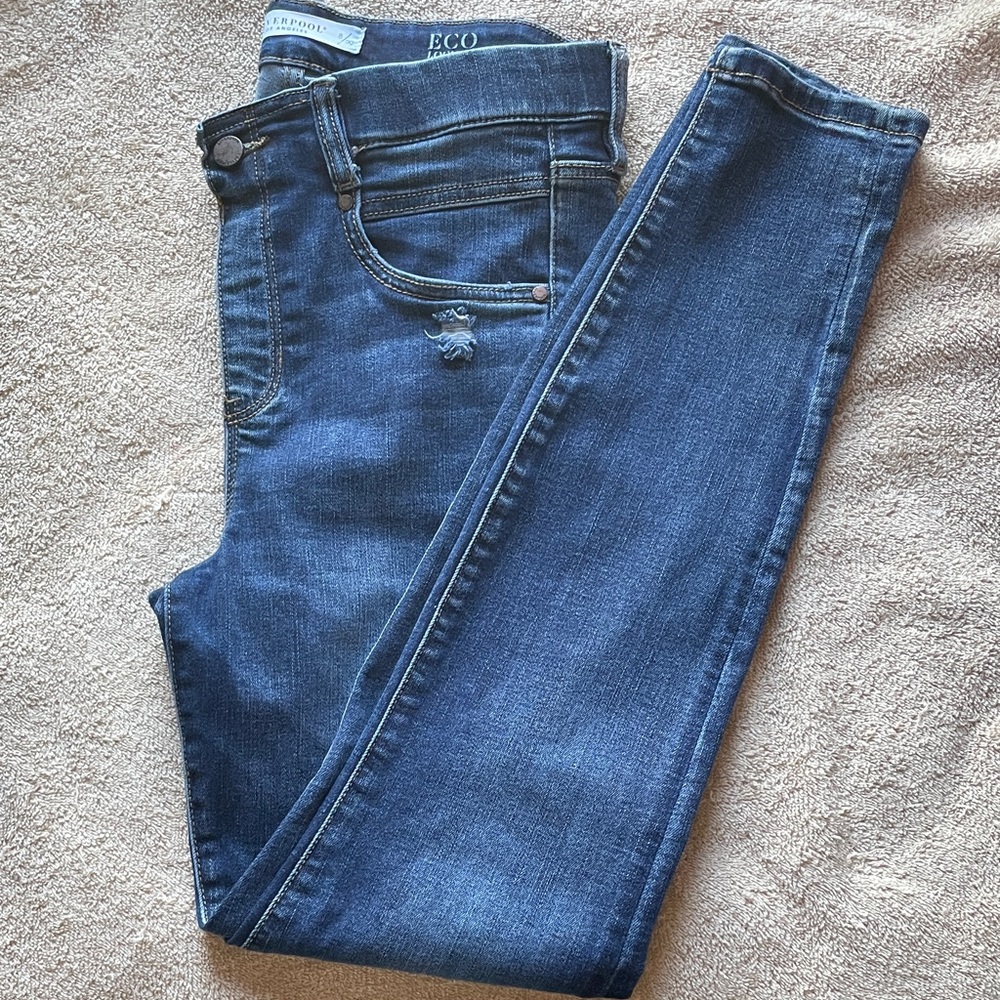 Liverpool 8 Dark Blue Skinny Jeans